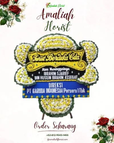 Papan Bunga Duka di Pesagi
